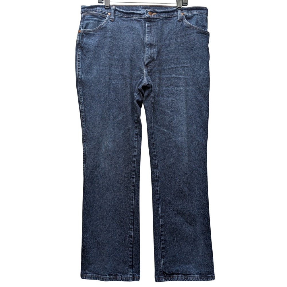 Wrangler Jeans Mens 40x32 Blue 947STR Cowboy Cut‎ Regular Fit Straight Leg